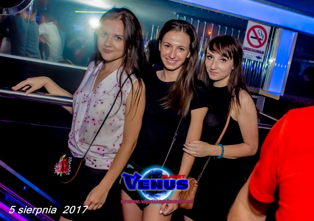 Sobotnia noc w klubie Venus Koneck