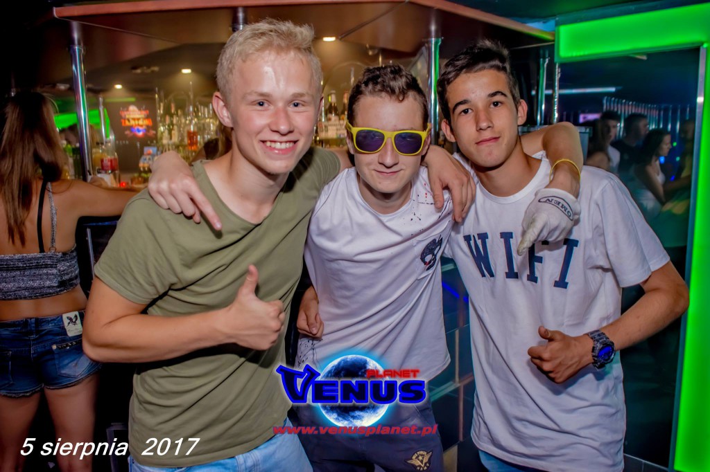 Sobotnia noc w klubie Venus Koneck