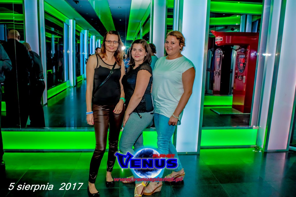 Sobotnia noc w klubie Venus Koneck