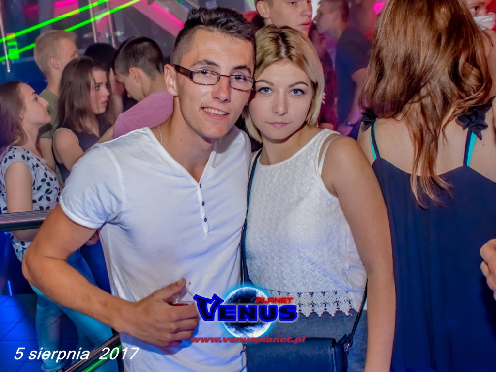 Sobotnia noc w klubie Venus Koneck