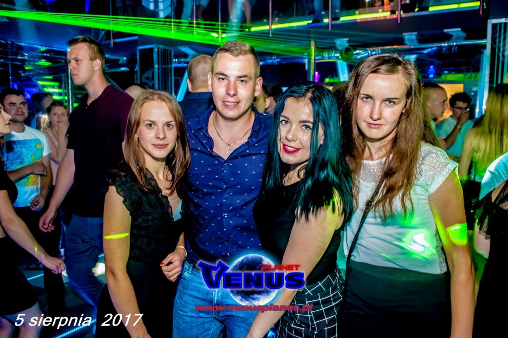 Sobotnia noc w klubie Venus Koneck
