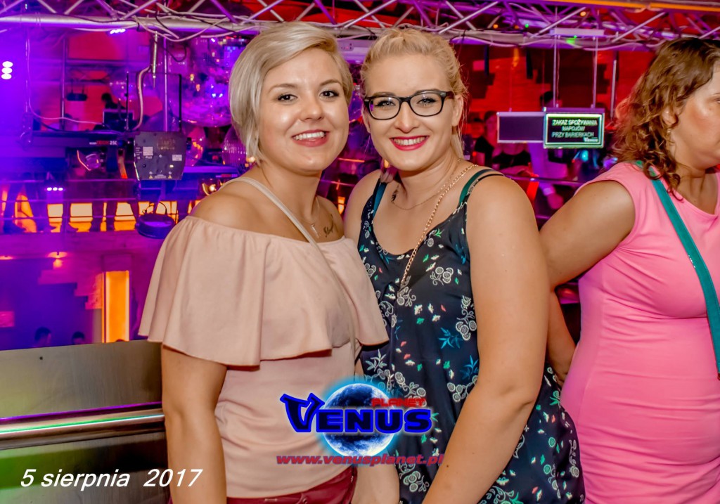 Sobotnia noc w klubie Venus Koneck