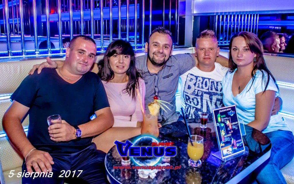 Sobotnia noc w klubie Venus Koneck