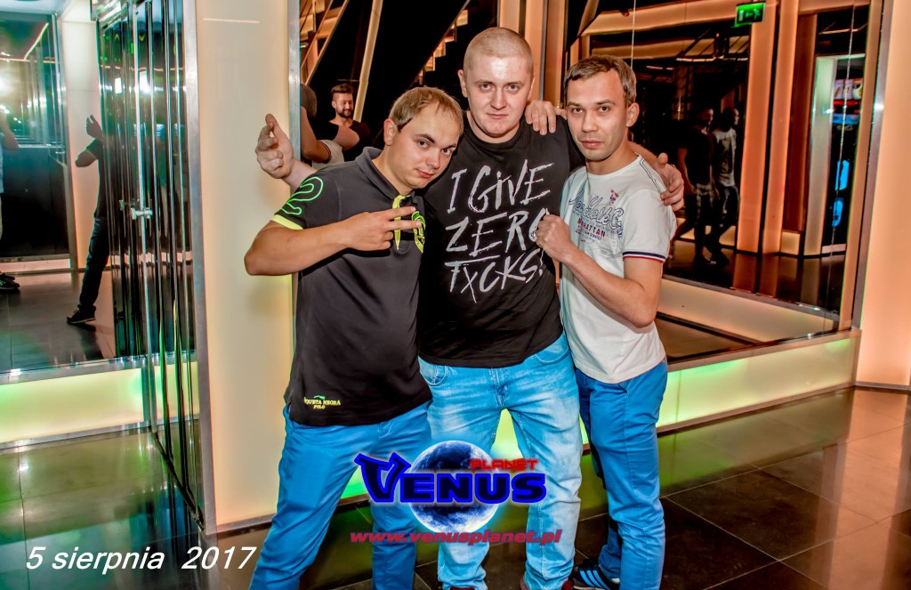 Sobotnia noc w klubie Venus Koneck