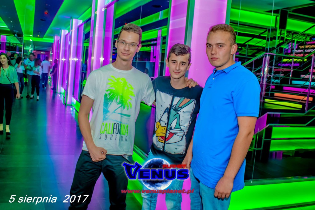 Sobotnia noc w klubie Venus Koneck