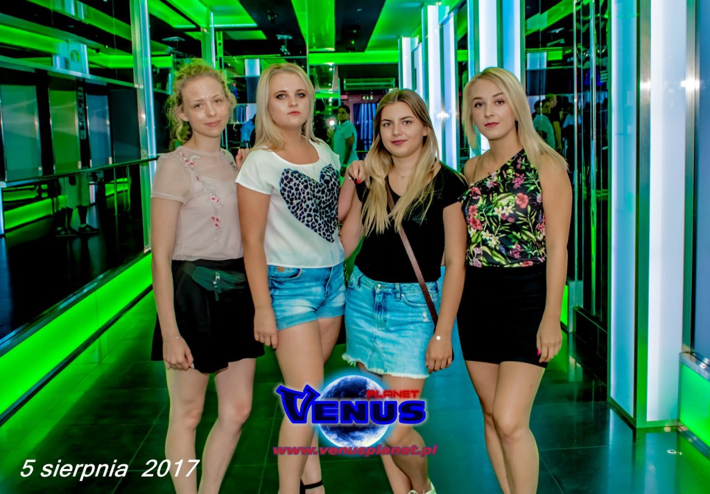 Sobotnia noc w klubie Venus Koneck