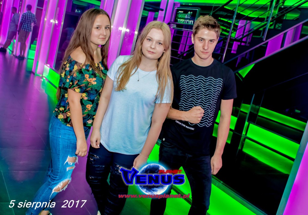 Sobotnia noc w klubie Venus Koneck