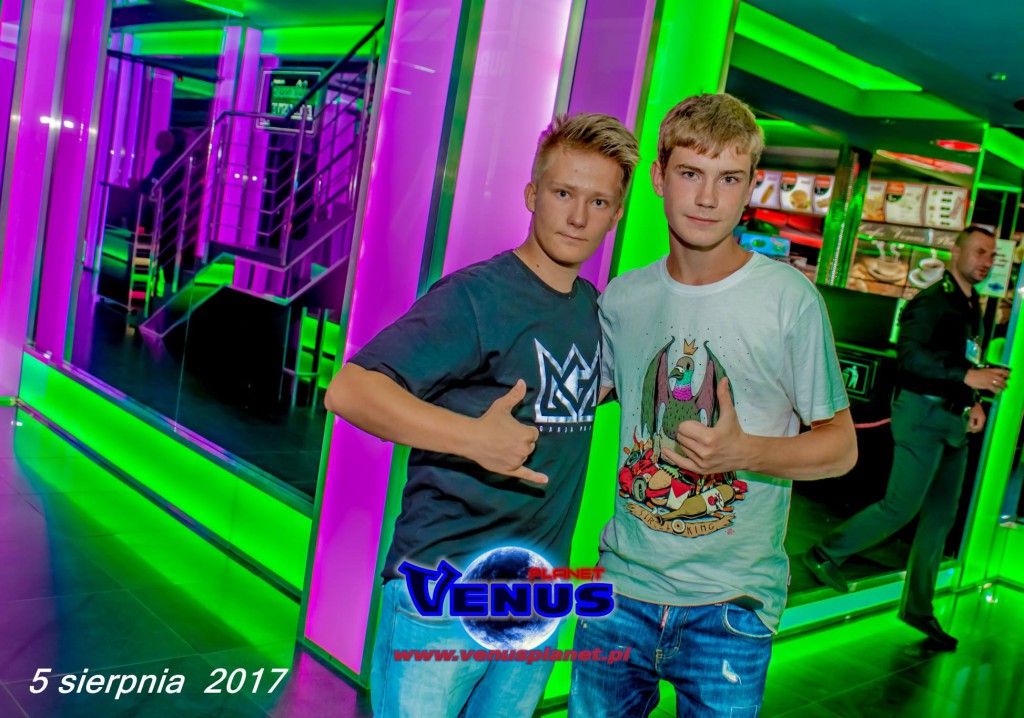 Sobotnia noc w klubie Venus Koneck