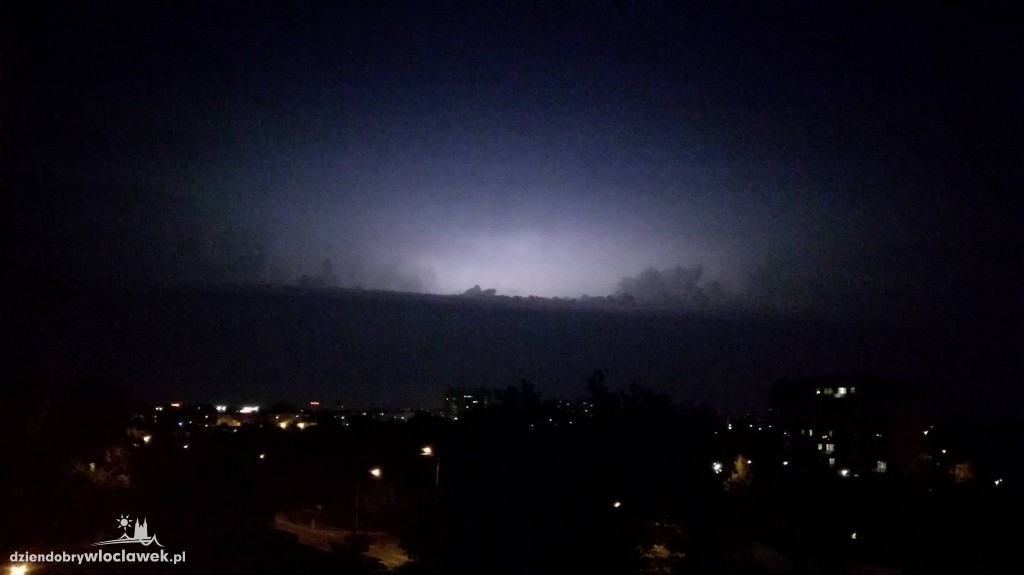 Zdjęcia burzy od Czytelników DDWloclawek