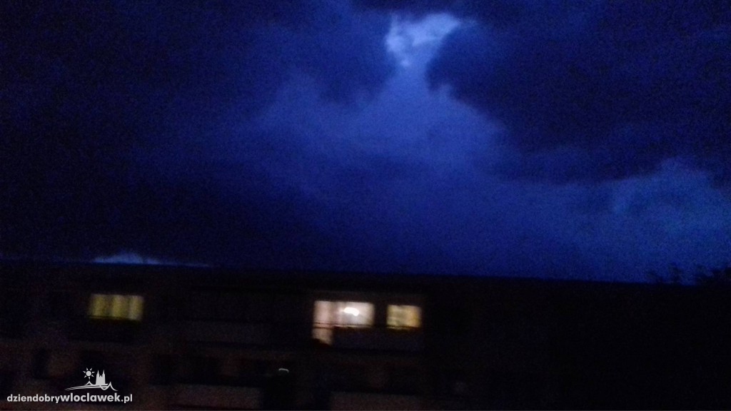 Zdjęcia burzy od Czytelników DDWloclawek