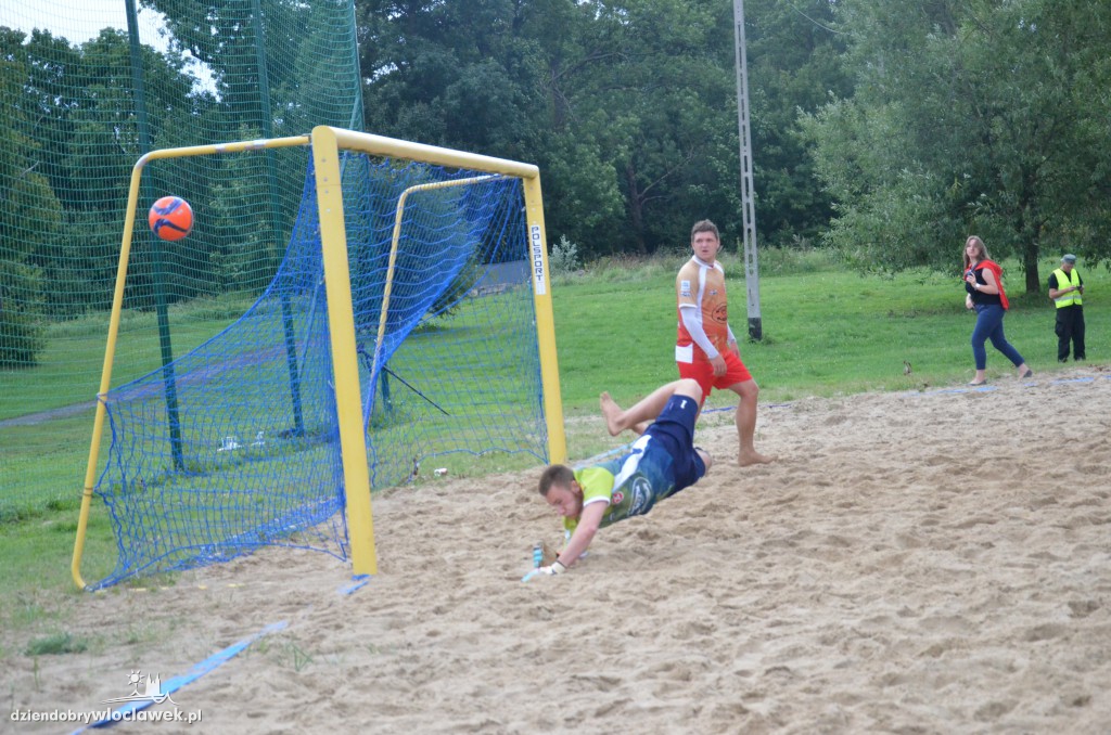 Turniej Beach Soccer przy basenie