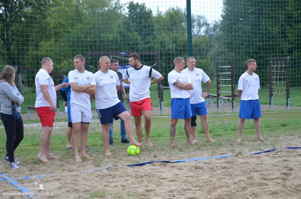 Turniej Beach Soccer przy basenie