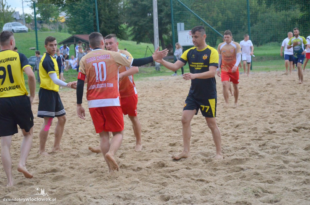 Turniej Beach Soccer przy basenie