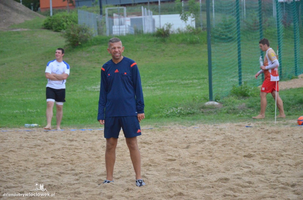 Turniej Beach Soccer przy basenie