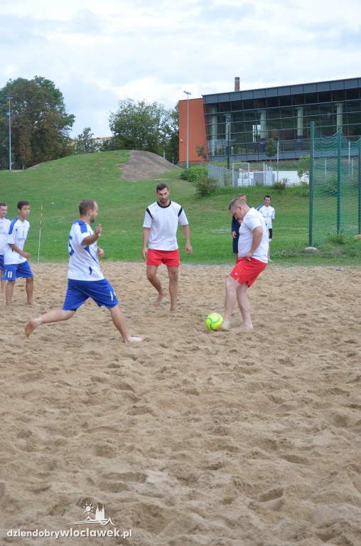 Turniej Beach Soccer przy basenie
