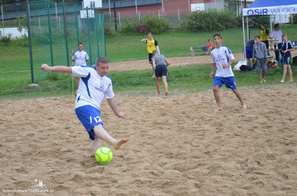 Turniej Beach Soccer przy basenie