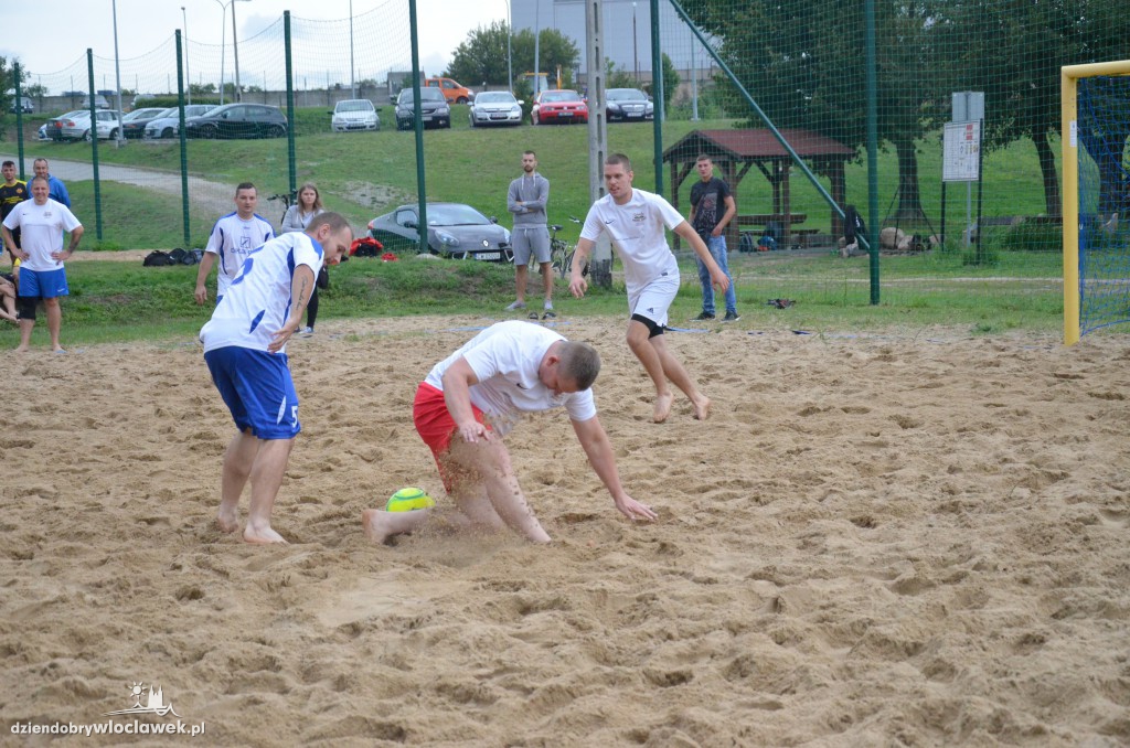 Turniej Beach Soccer przy basenie