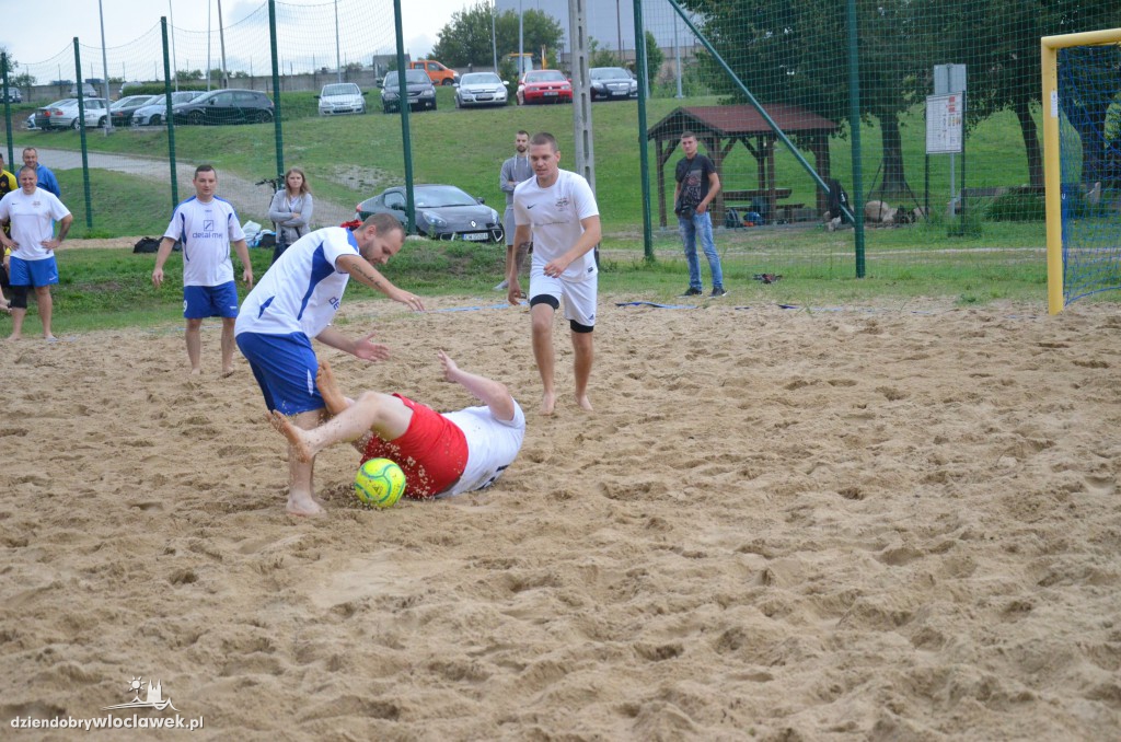 Turniej Beach Soccer przy basenie