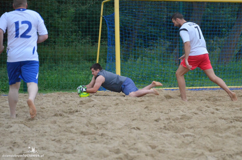 Turniej Beach Soccer przy basenie