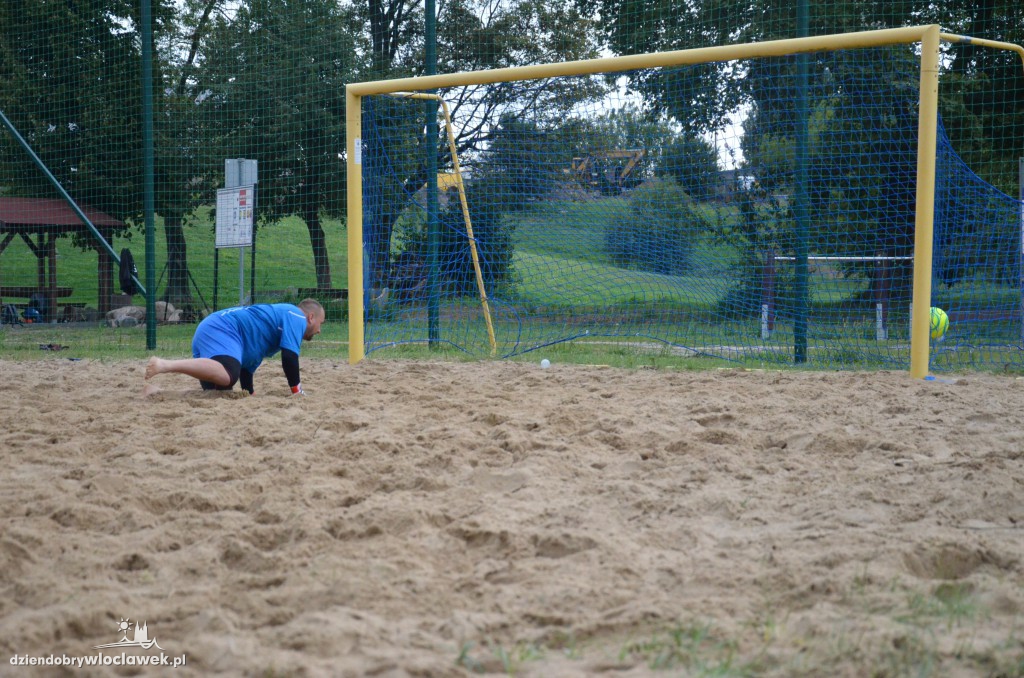 Turniej Beach Soccer przy basenie