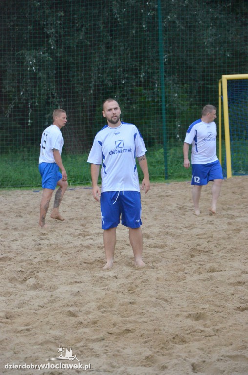 Turniej Beach Soccer przy basenie