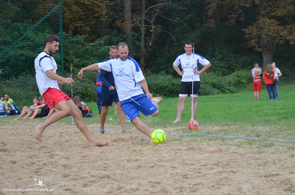 Turniej Beach Soccer przy basenie
