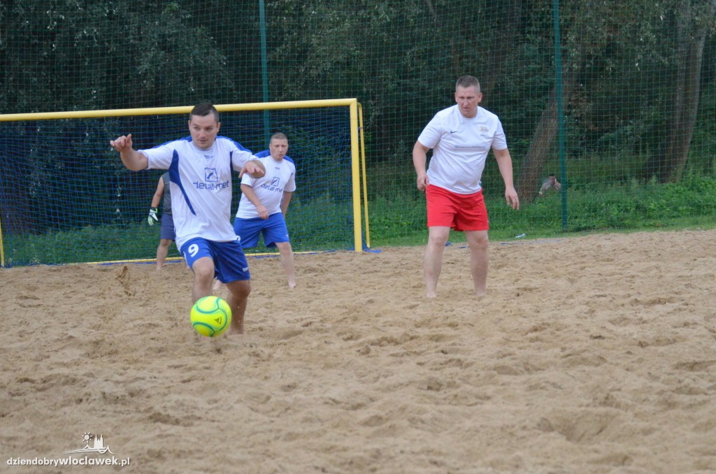 Turniej Beach Soccer przy basenie