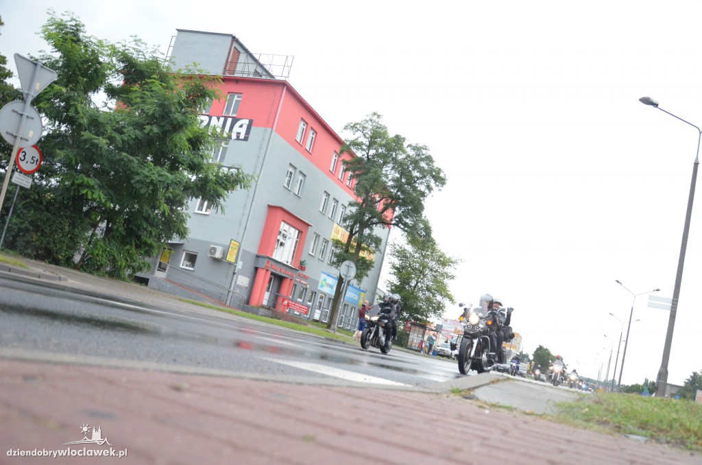 Parada motocykli we Włocławku