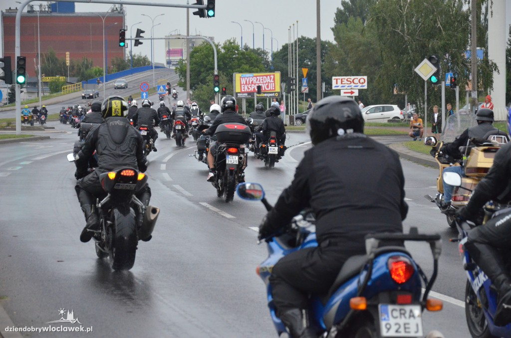 Parada motocykli we Włocławku