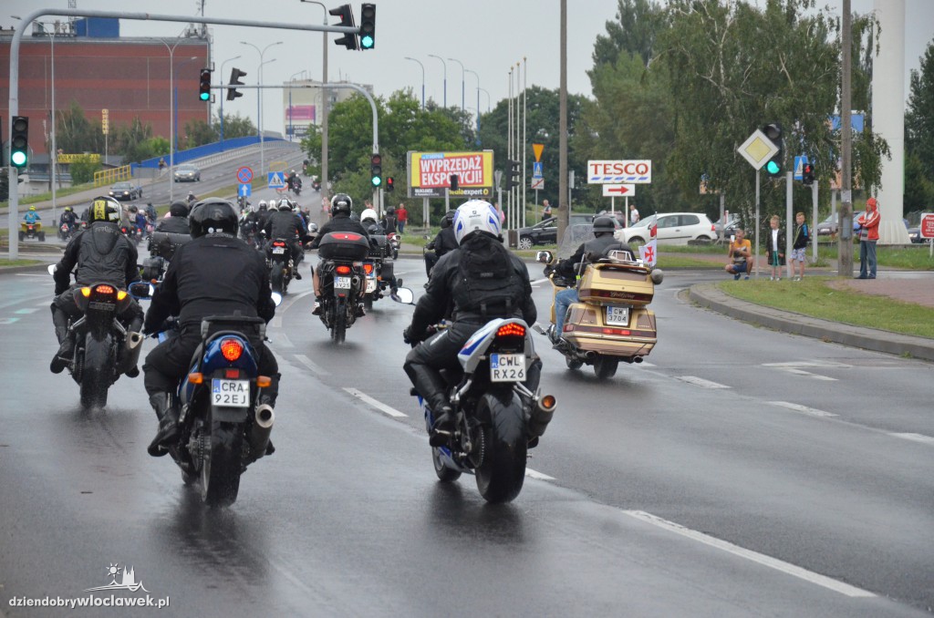 Parada motocykli we Włocławku