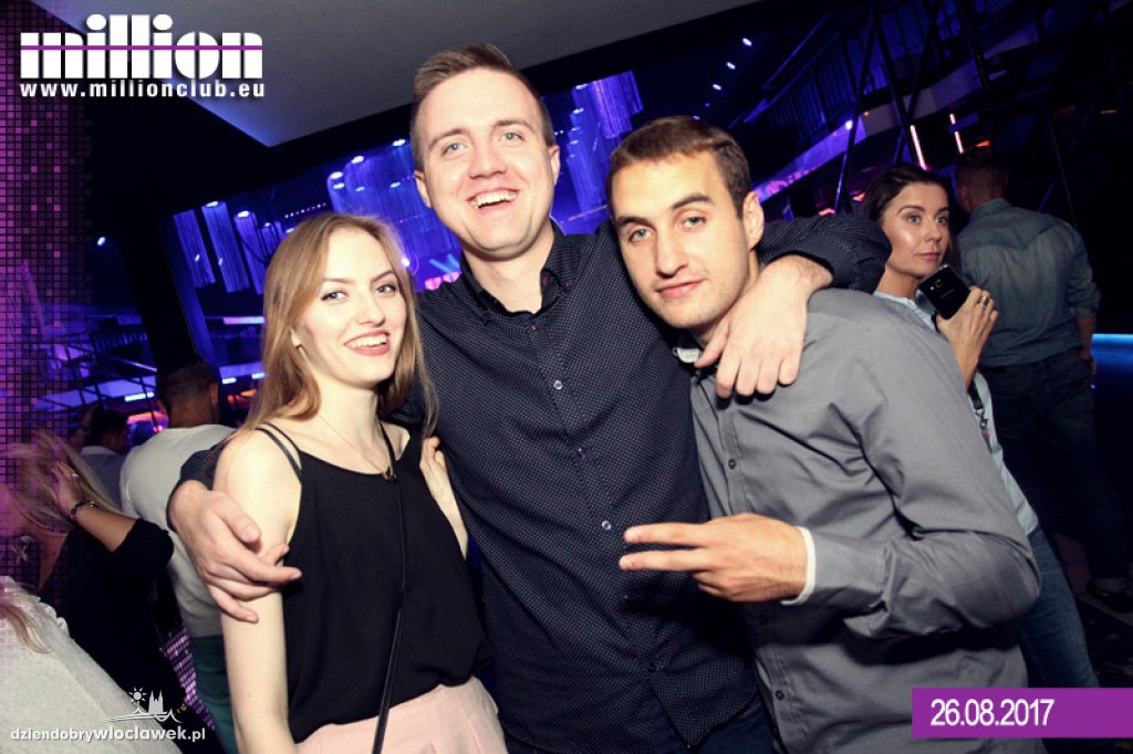 Sobotnia impreza w klubie Million