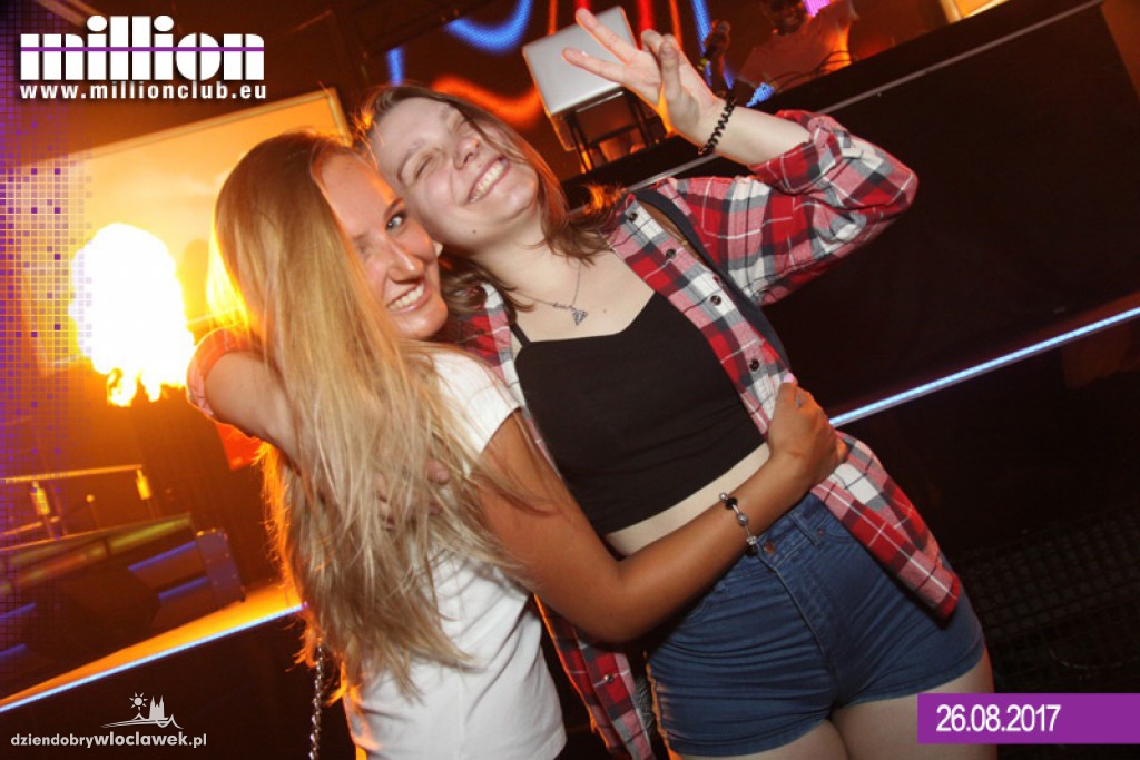 Sobotnia impreza w klubie Million