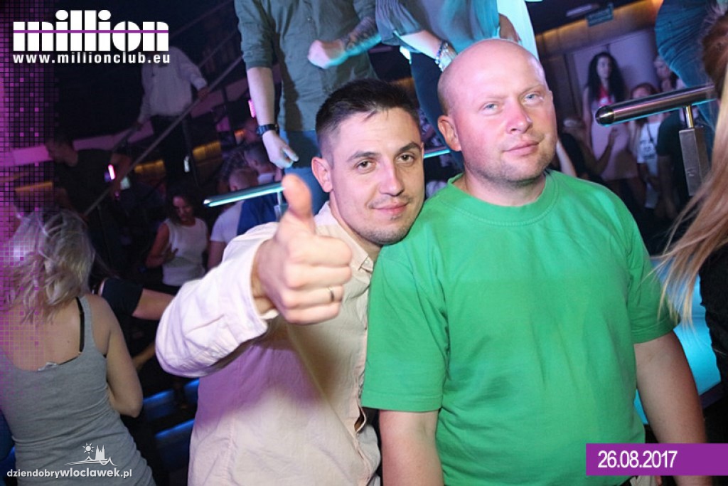 Sobotnia impreza w klubie Million