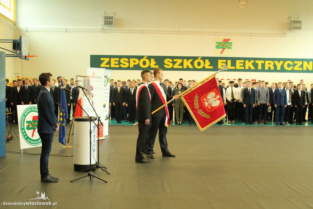 Rozpoczęcie roku ZSEl we Włocławku