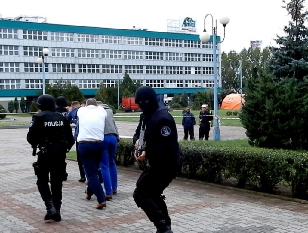 Co policjanci z Włocławka robili w Anwilu?