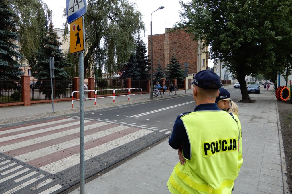 Więcej patroli pojawiło się w rejonie szkół