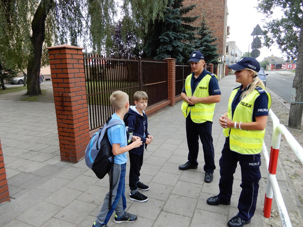 Więcej patroli pojawiło się w rejonie szkół