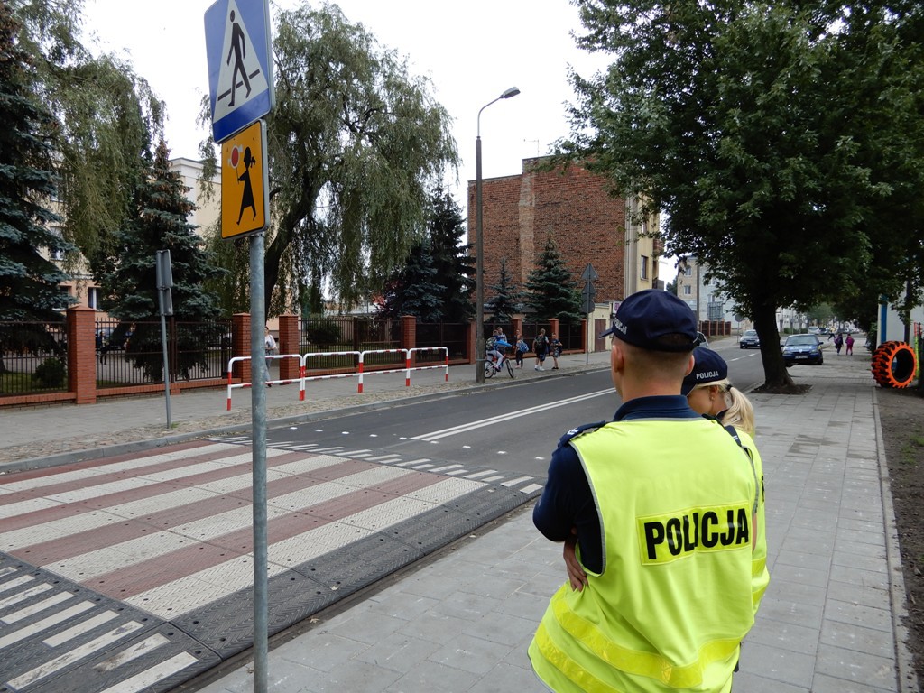 Więcej patroli pojawiło się w rejonie szkół