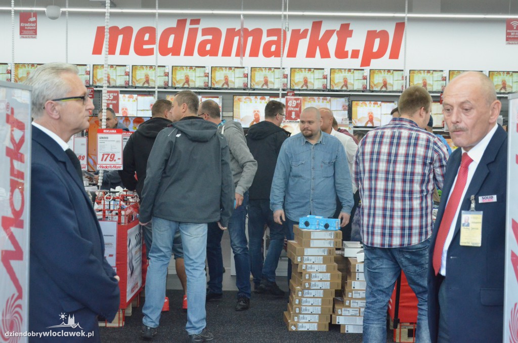 Otwarcie Media Markt we Włocławku