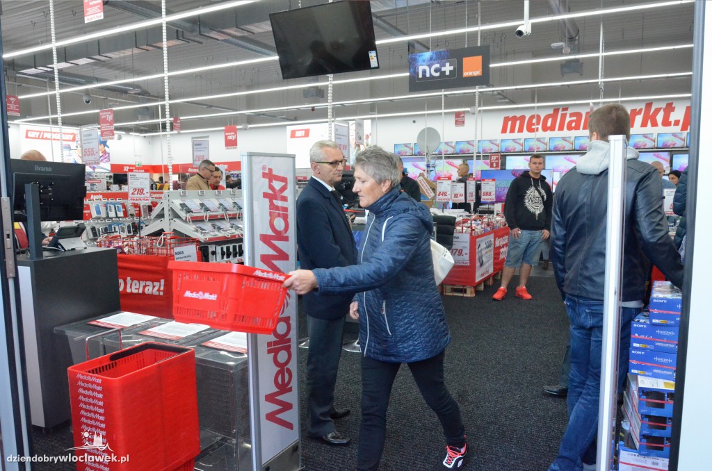 Otwarcie Media Markt we Włocławku
