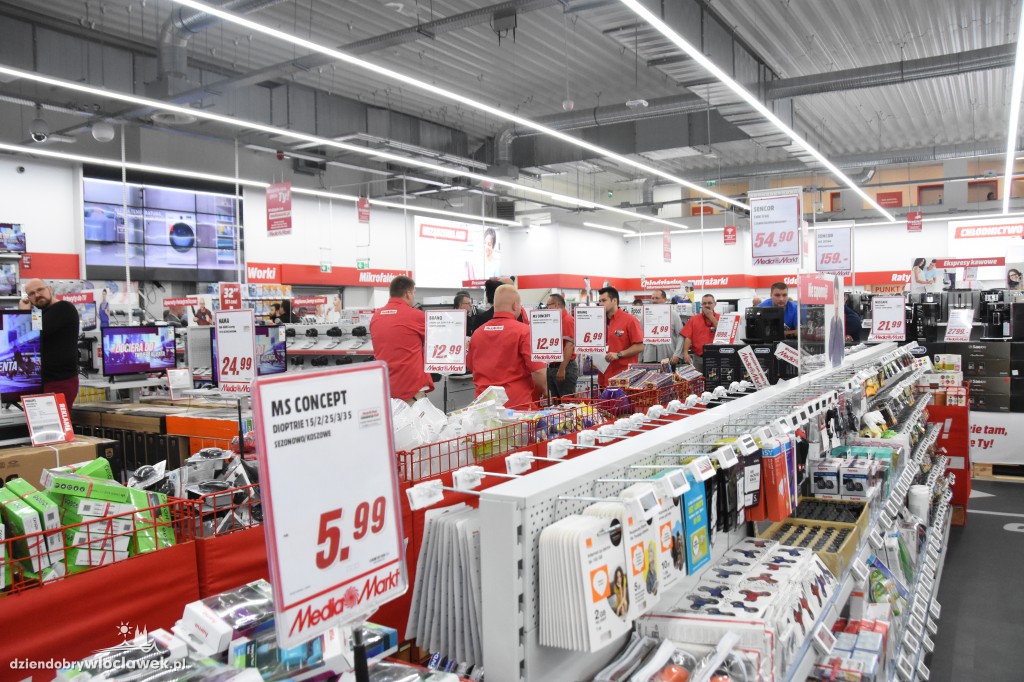 Otwarcie Media Markt we Włocławku