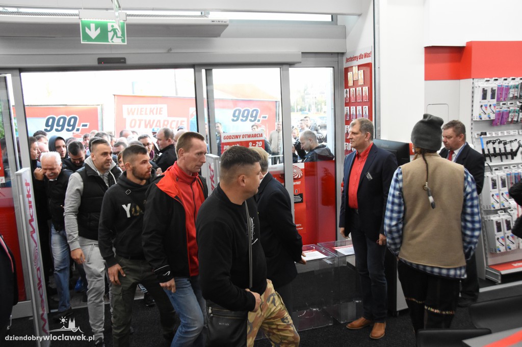 Otwarcie Media Markt we Włocławku