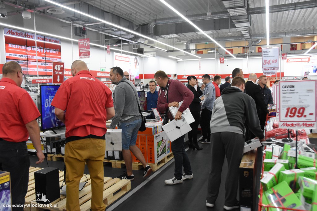 Otwarcie Media Markt we Włocławku