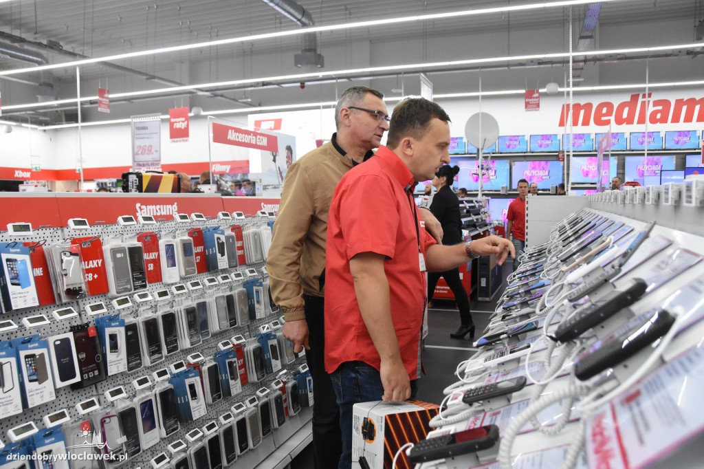 Otwarcie Media Markt we Włocławku