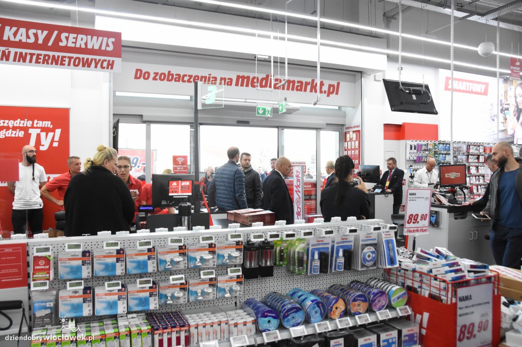 Otwarcie Media Markt we Włocławku