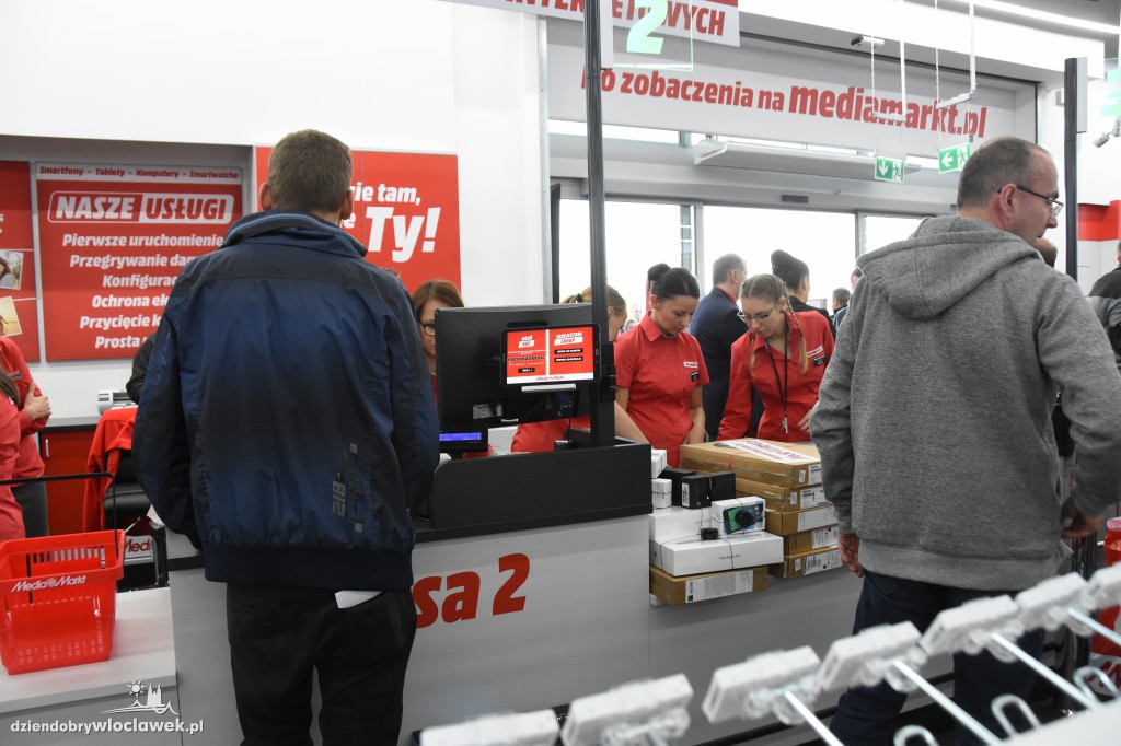 Otwarcie Media Markt we Włocławku