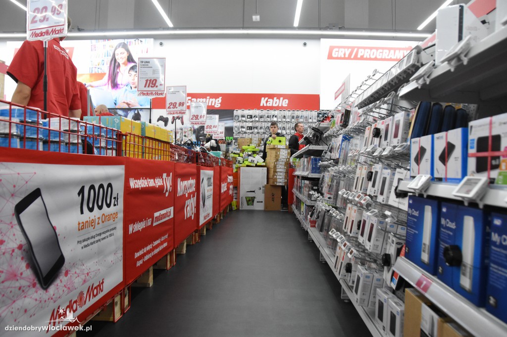 Otwarcie Media Markt we Włocławku