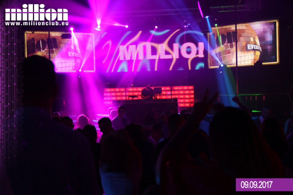 Sobotnia noc w klubie Million przy Ogniowej