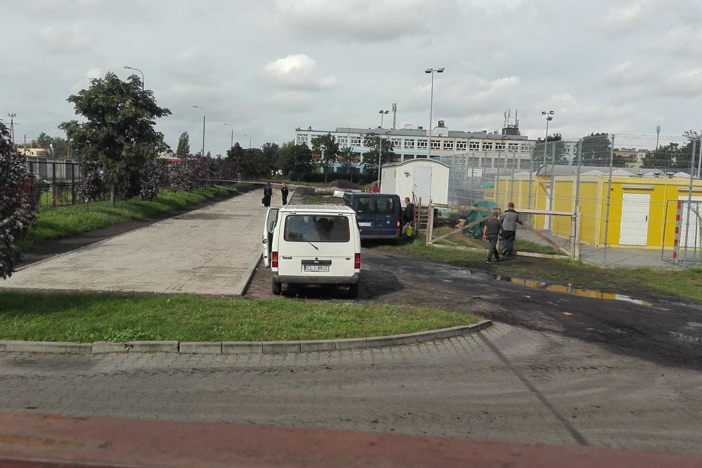 Niewybuch w Zespole Szkół Elektrycznych
