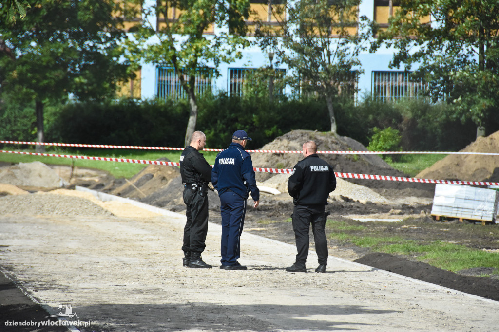 Niewybuch w Zespole Szkół Elektrycznych